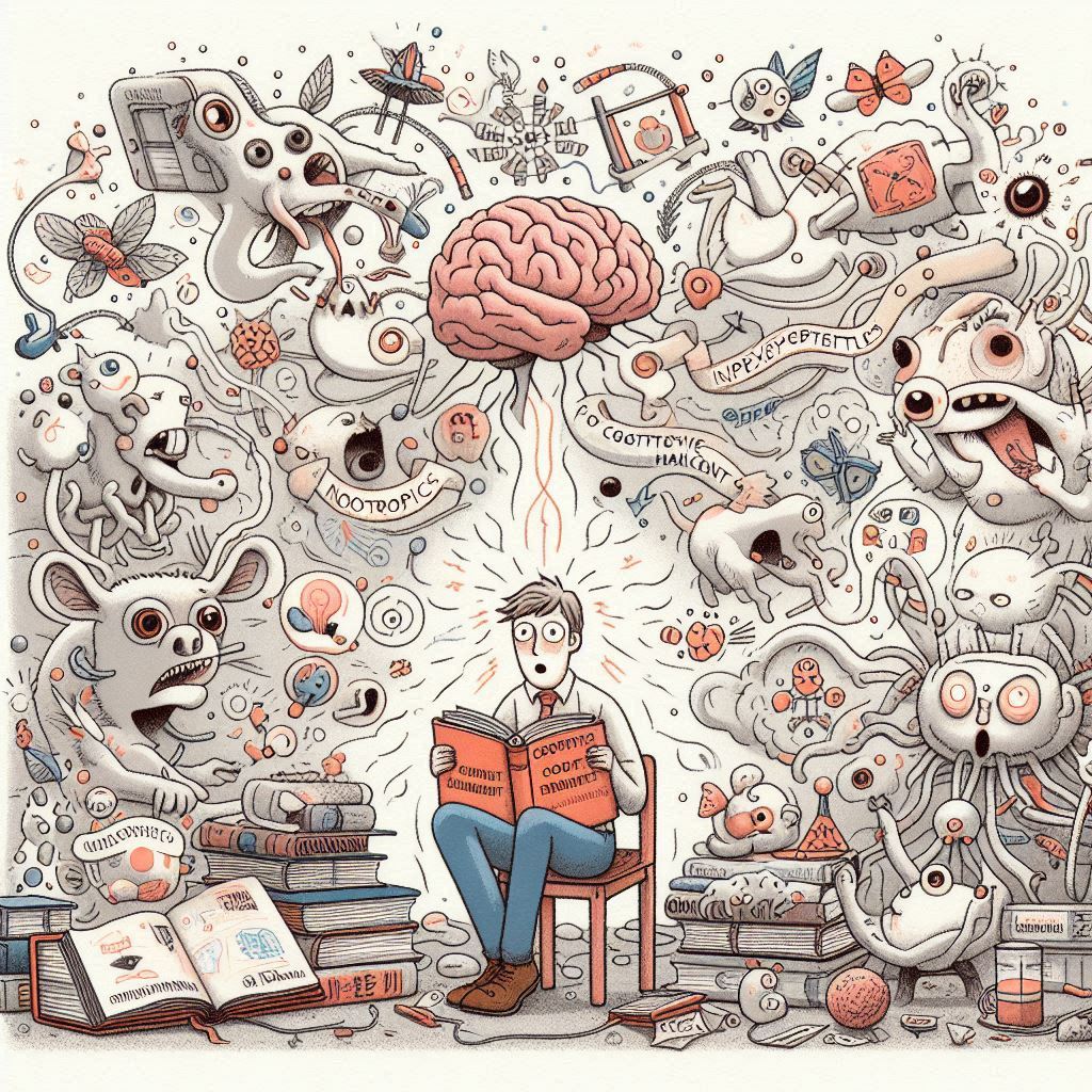 illustration of biohack and unintended pitfalls